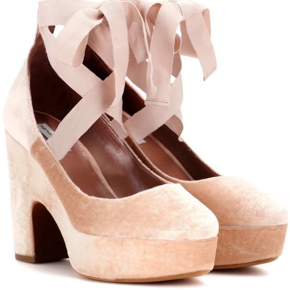TABITHA SIMMONS SKY ANKLE PLATFORM SZ 7.5 - Picture 4 of 4